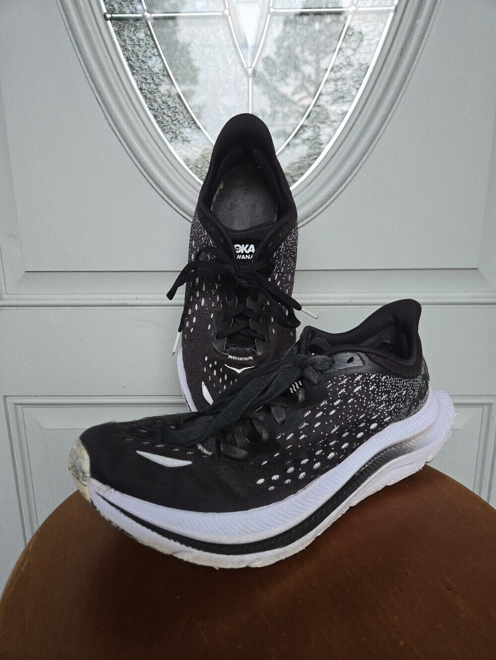 Hoka Kawana Sneakers Black White